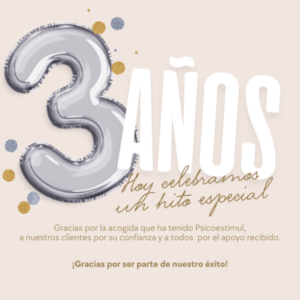 Psicoestimul celebra el seu tercer&nbsp;aniversari